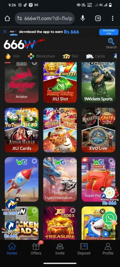 666W Game Download