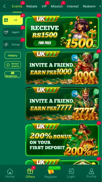 UK777 Game APK
